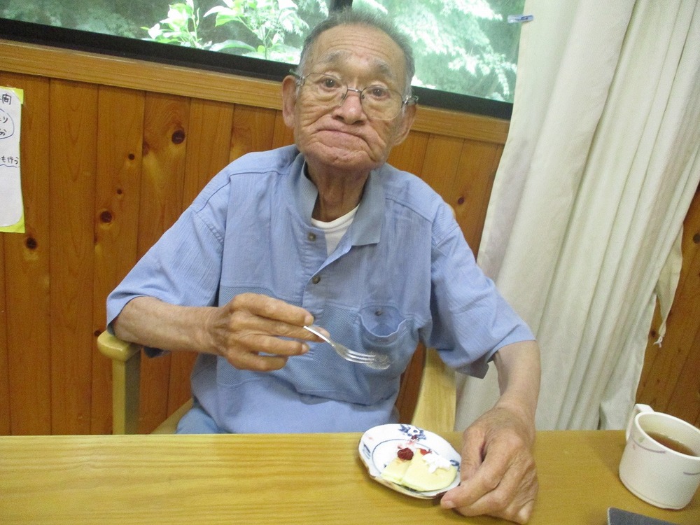 ホットケーキ食べる