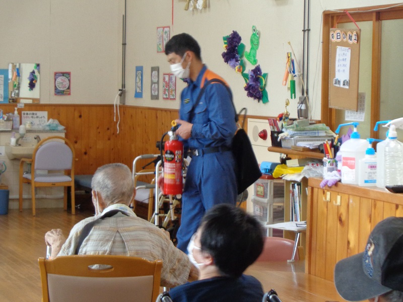 消防職員の話