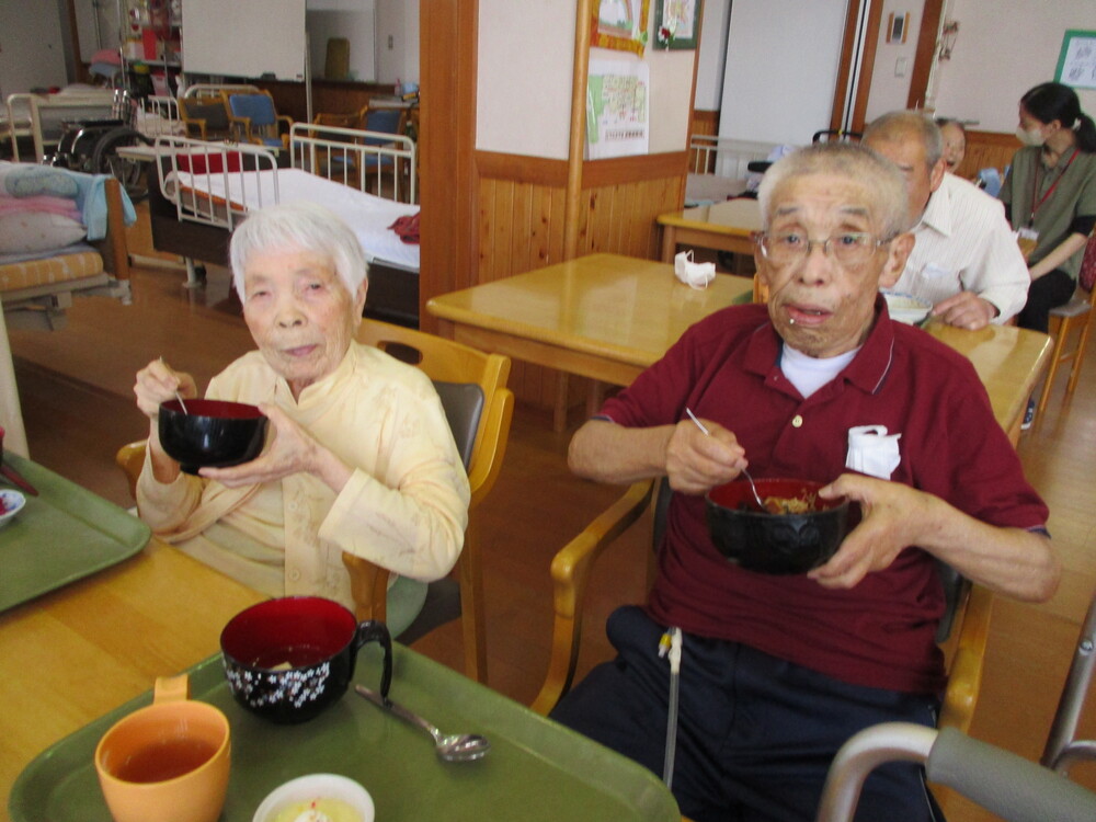 食事の様子