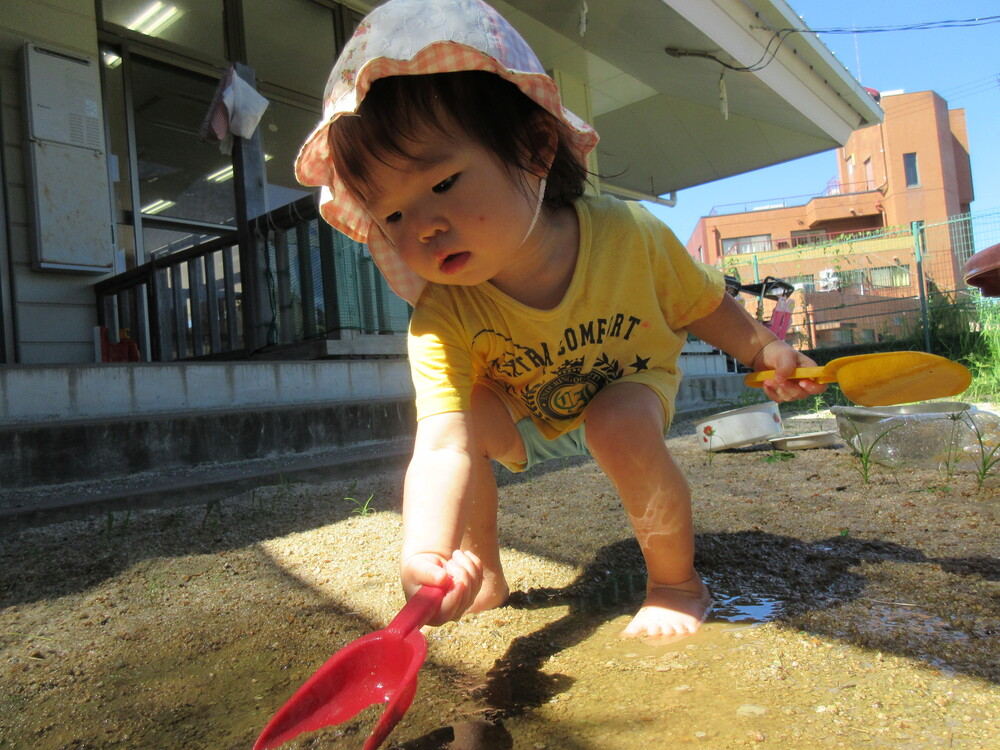 水遊び