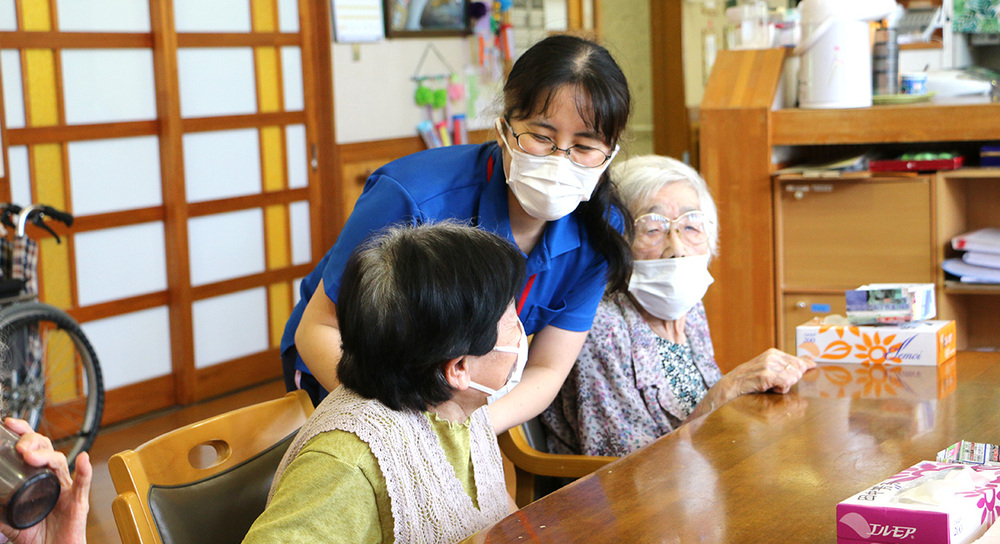 介護福祉士：藤原有里さん