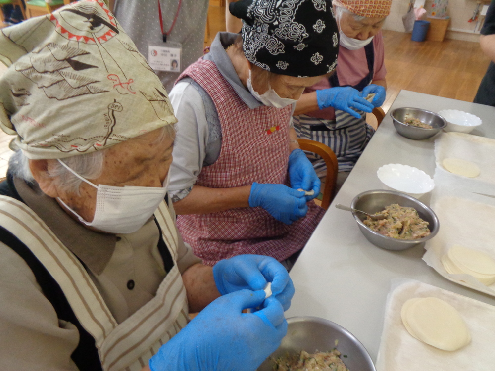 餃子作り