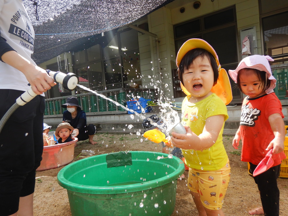 水遊び