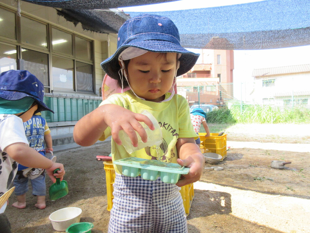 水遊び