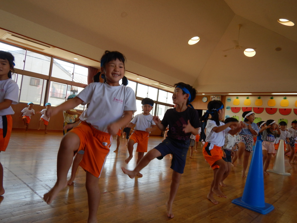 幼児組運動会リハーサル