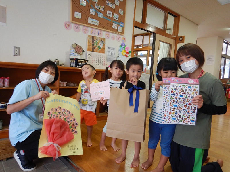 ビラおおださんとの交流の様子