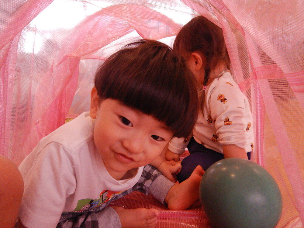 トンネルくぐり