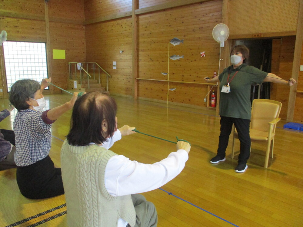 チューブ体操