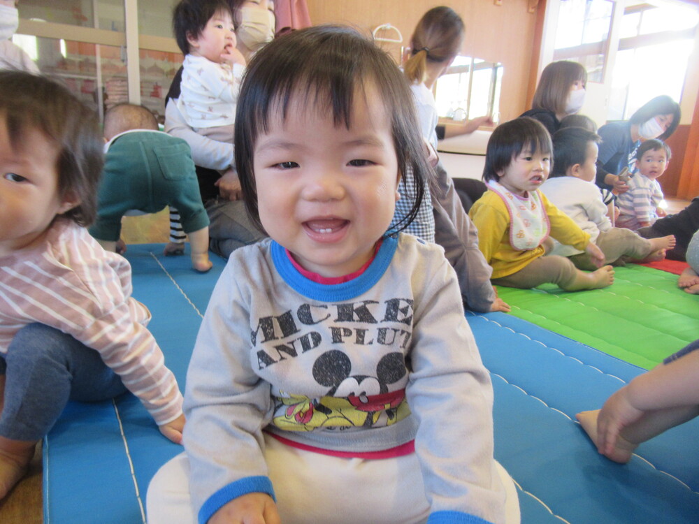 音楽にノリノリな男の子