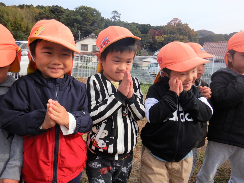 炊き出し訓練の様子