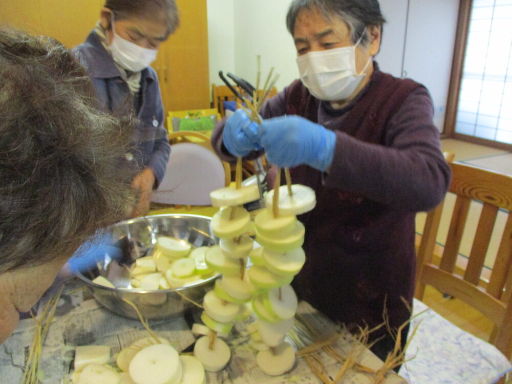 干し大根作り