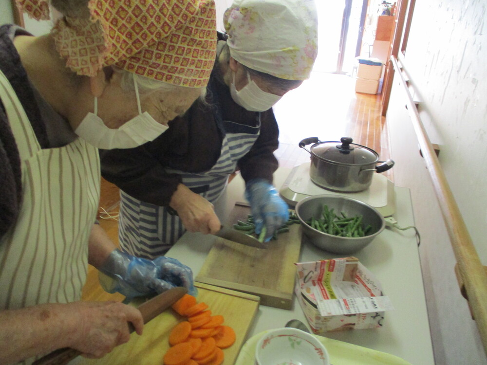 いんげんの煮物
