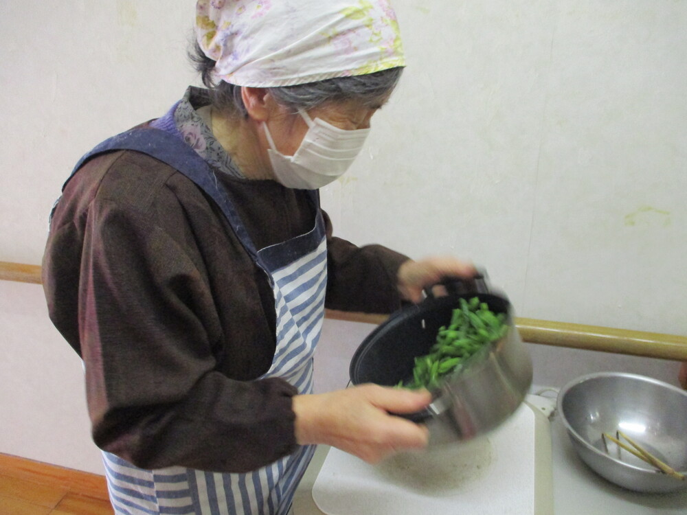 いんげんの煮物