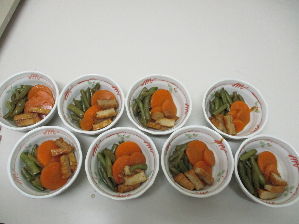 いんげんの煮物