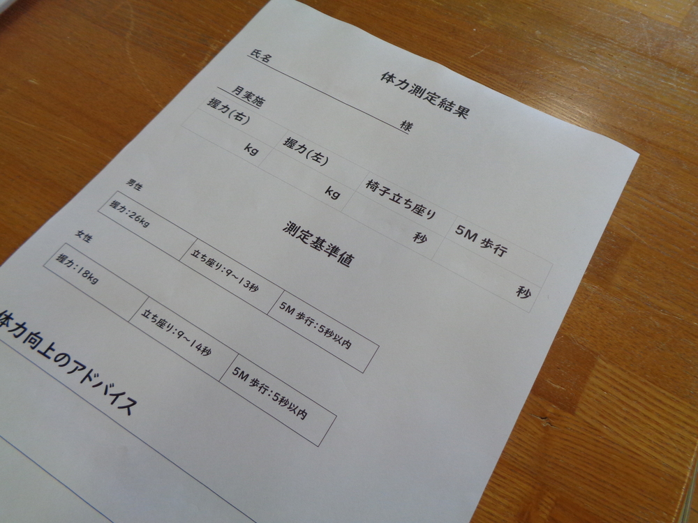 機能訓練指導員