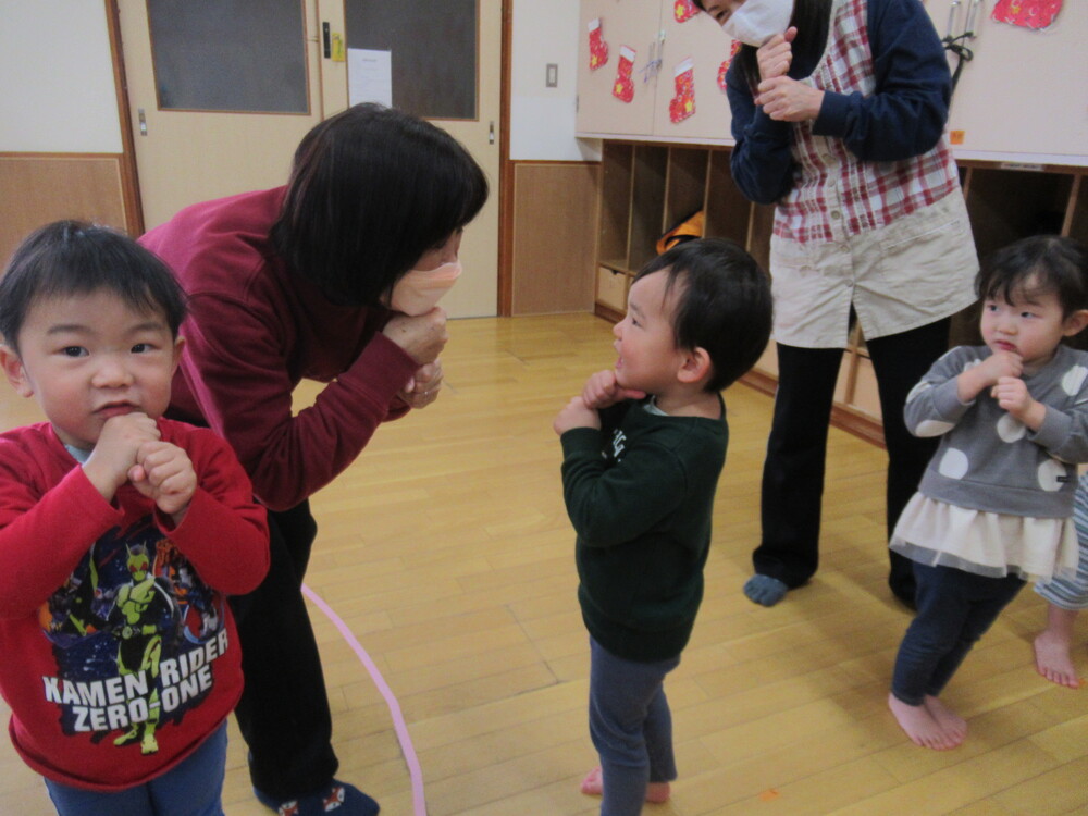 ダンスをしている