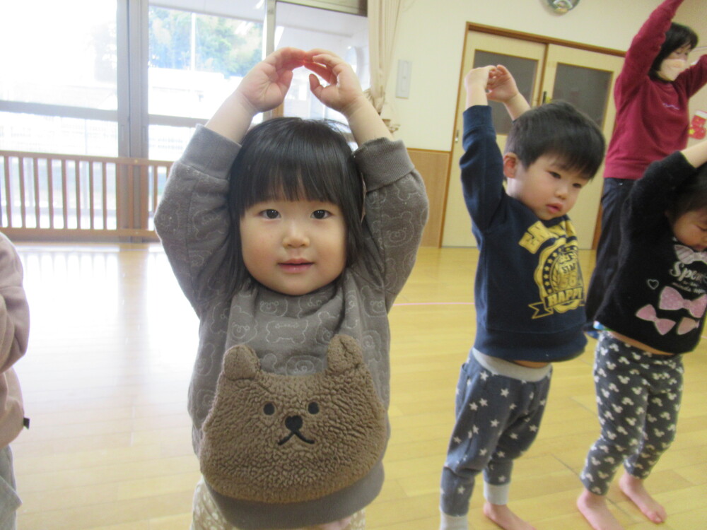 ダンスをしている