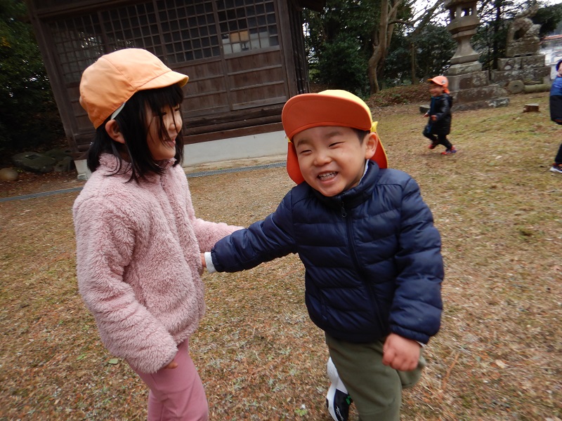 散歩の様子