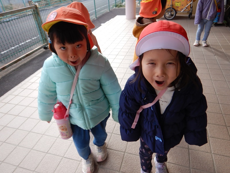 散歩の様子 