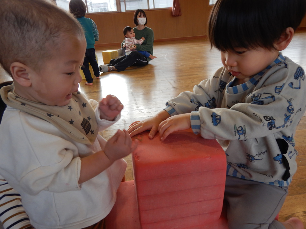 いちご組さんと一緒に遊ぶ