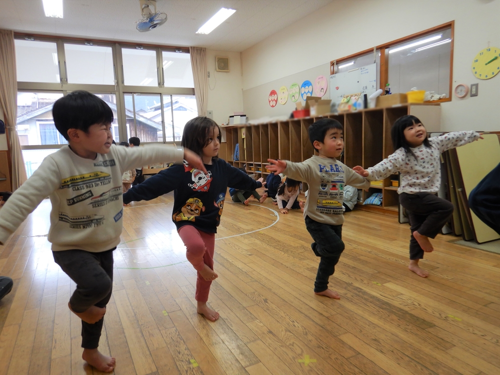 お楽しみ会練習の様子