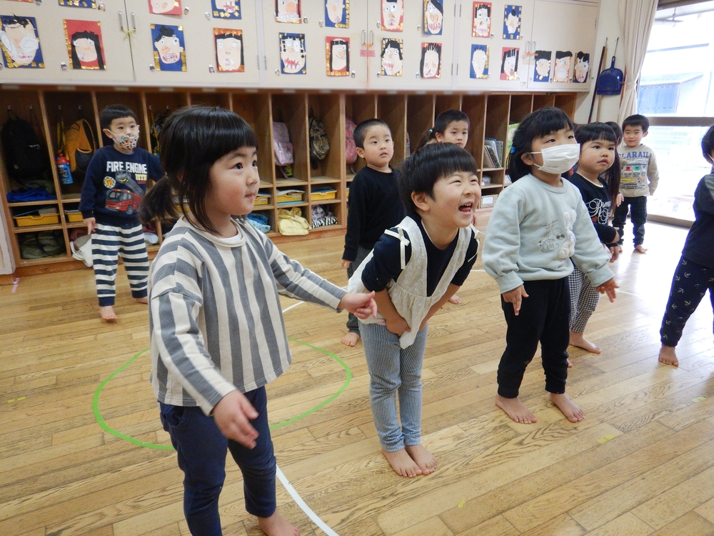 お楽しみ会練習の様子