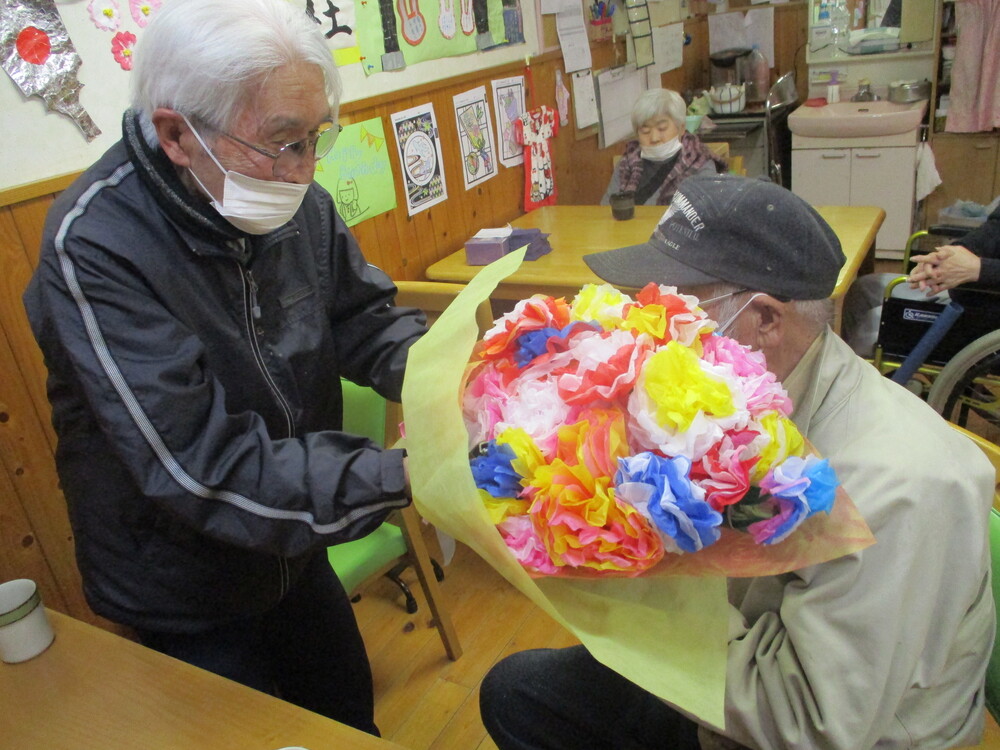 花束贈呈
