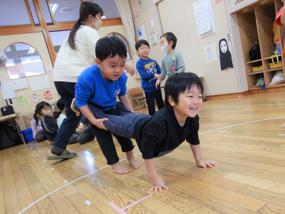 お楽しみ会練習の様子