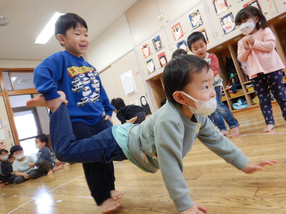 お楽しみ会練習の様子