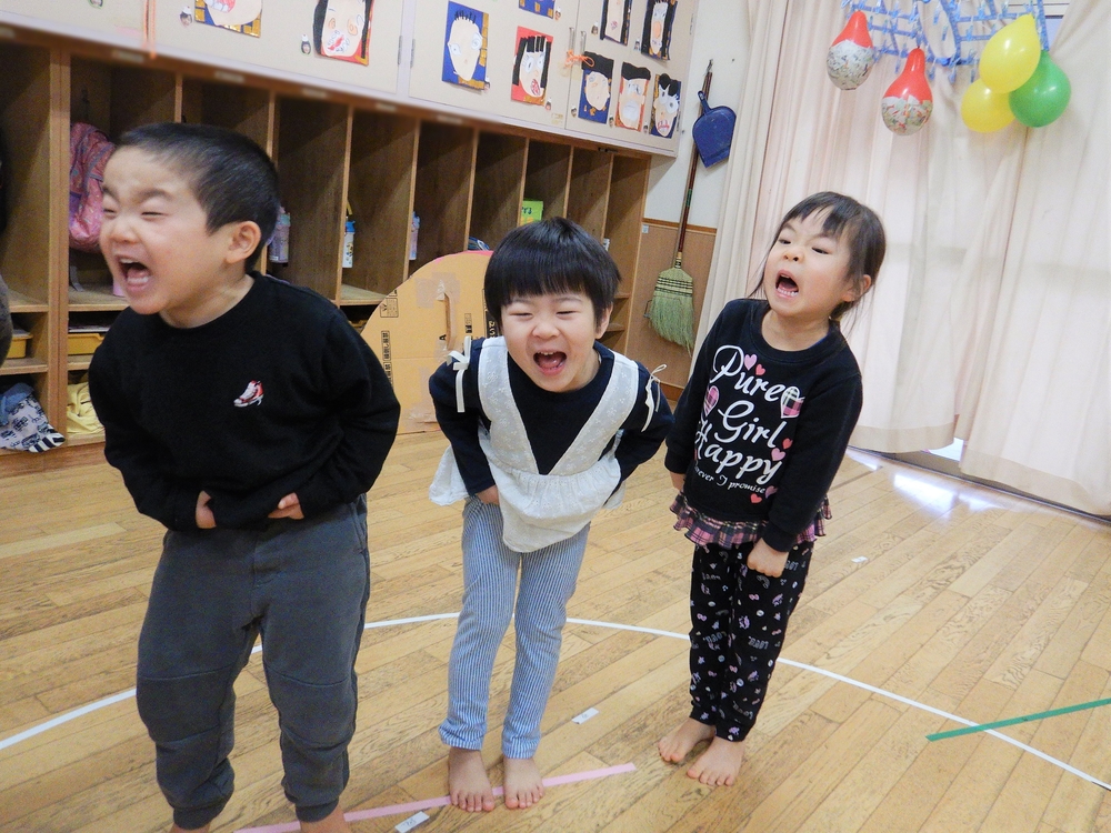 お楽しみ会練習の様子