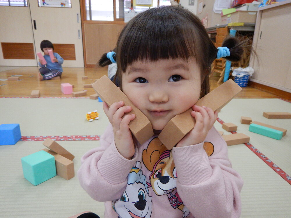 積み木遊び