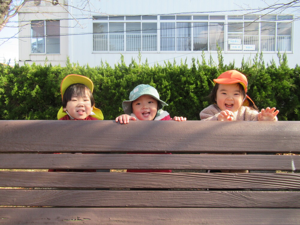 市民会館で遊んでいる