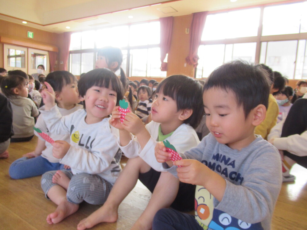 誕生会に参加する