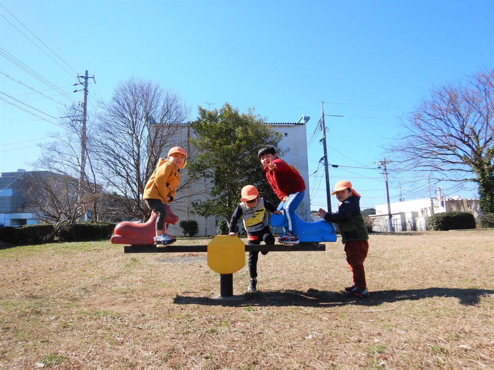 ばす組　散歩　長久児童公園 