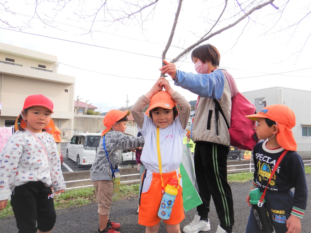 ばす組　三瓶川沿い　あるけあるけ散歩