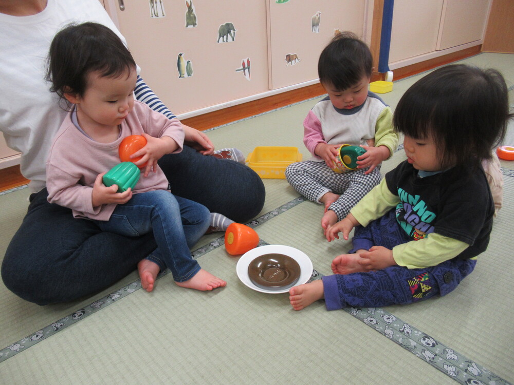 ピクニックをする