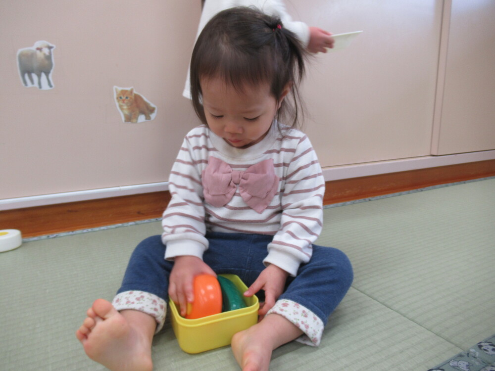 お弁当箱に詰める