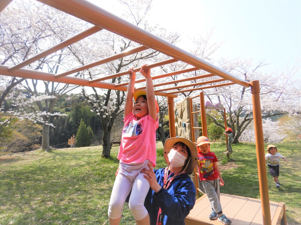 ばす組 市民公園 お散歩の様