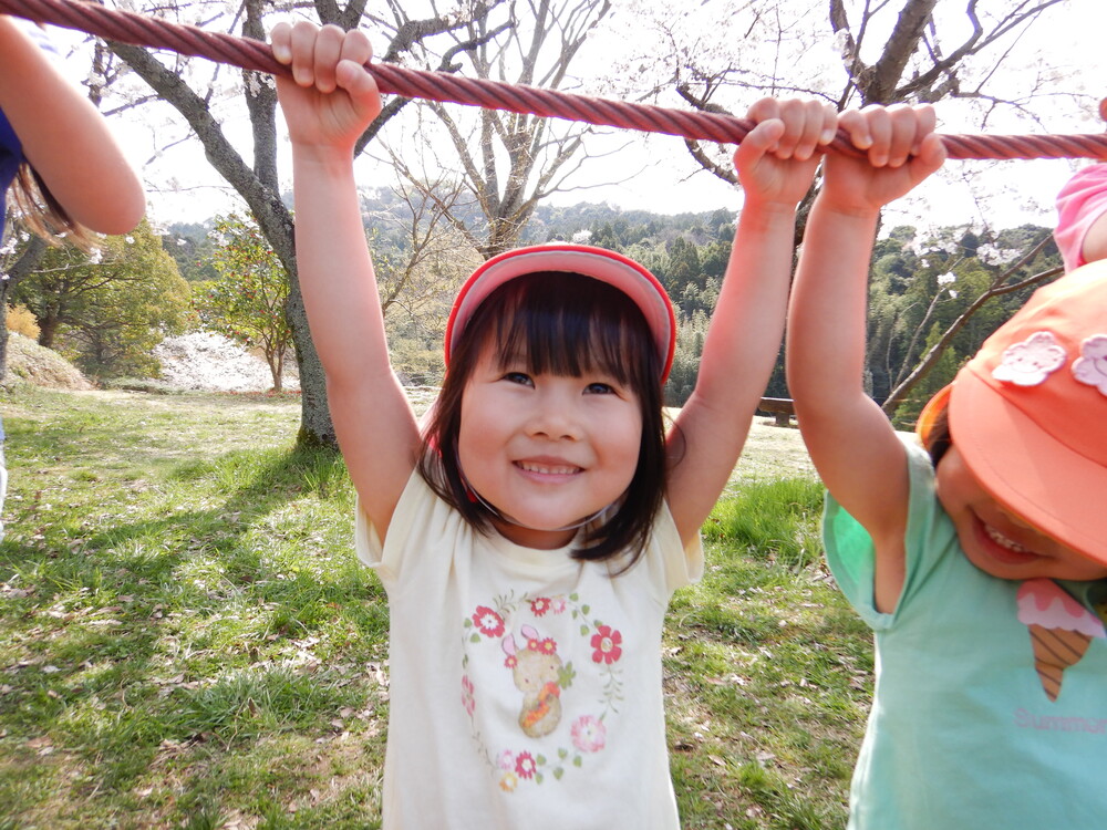 ばす組 市民公園 お散歩の様子