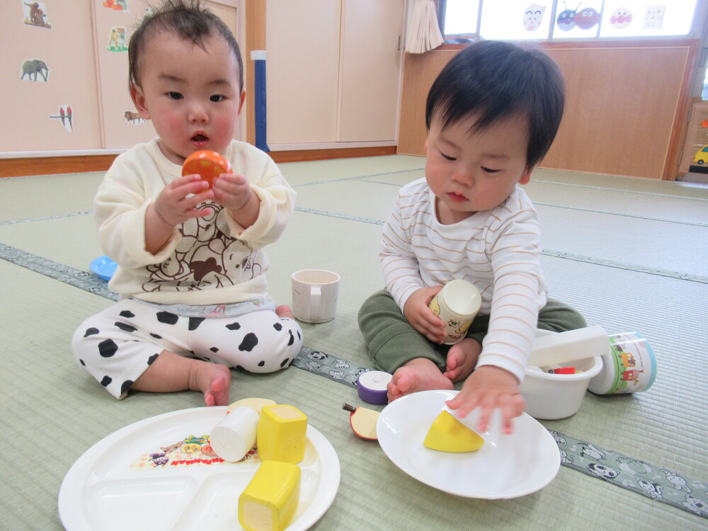 クッキングをする子ども