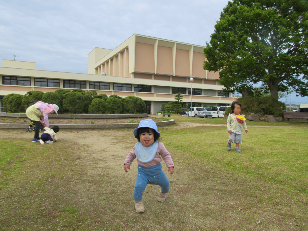 お散歩の様子