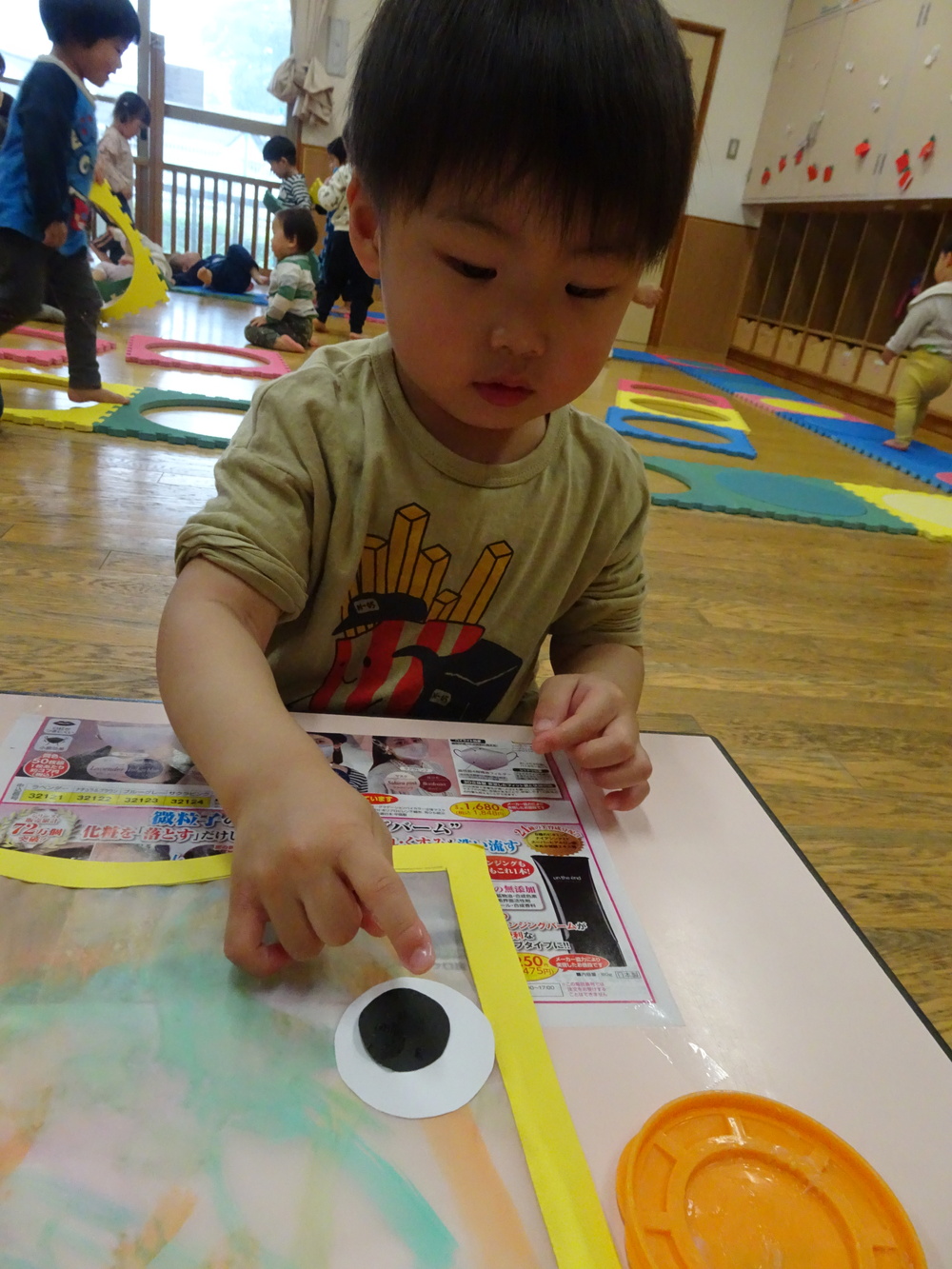 こいのぼりの製作 (5)