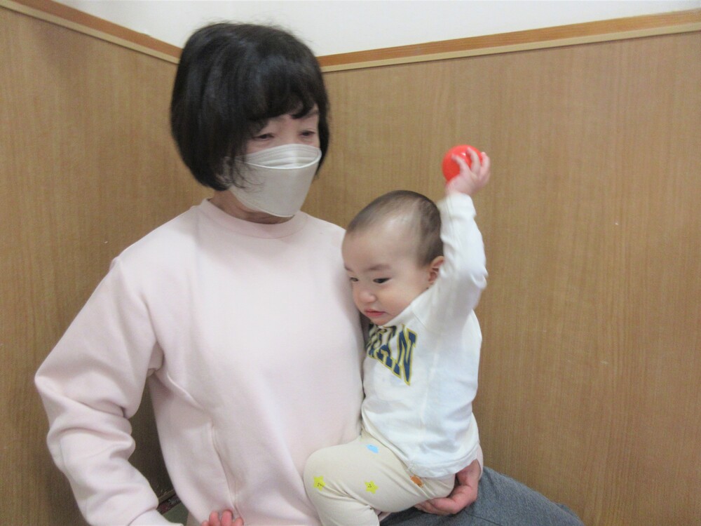 ボール遊びの様子
