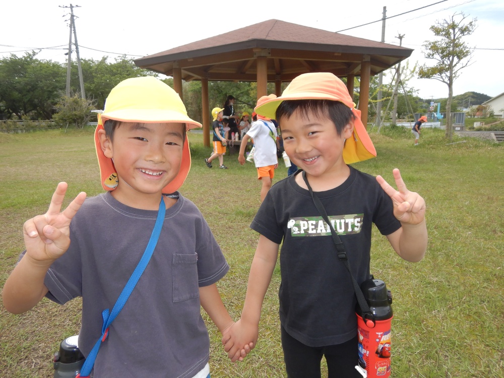 ろけっと組さんと写真を撮る２