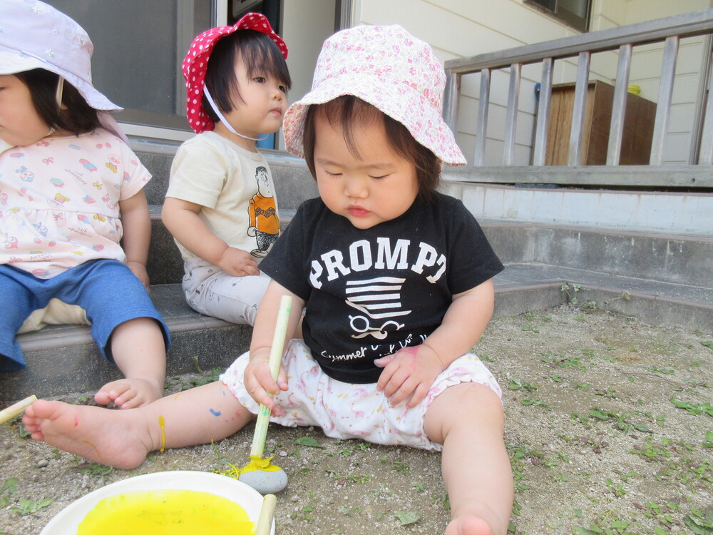 製作あそびの様子