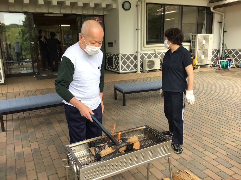 野外炊飯