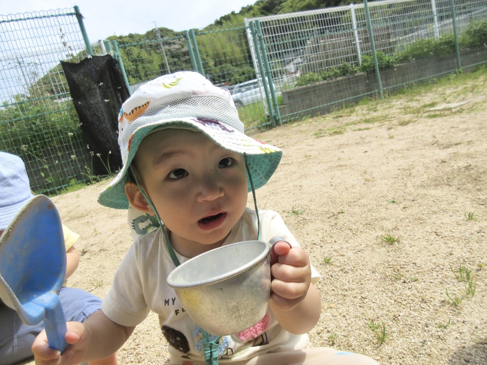 園庭遊びの様子