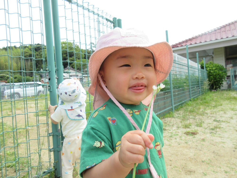園庭遊びの様子