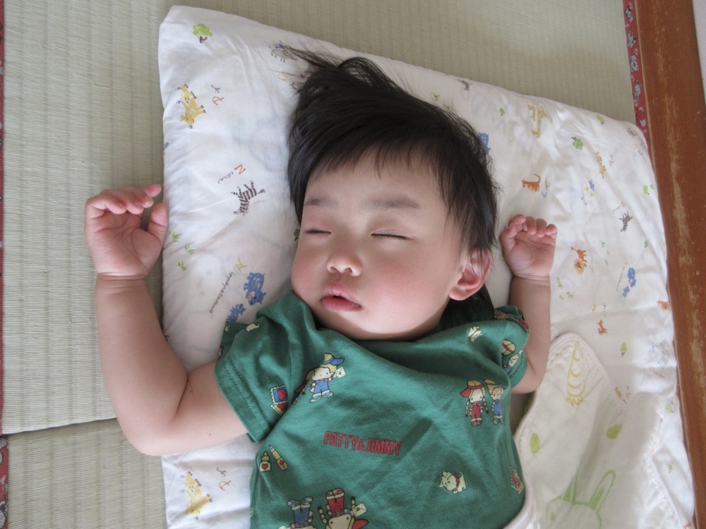 午睡の様子