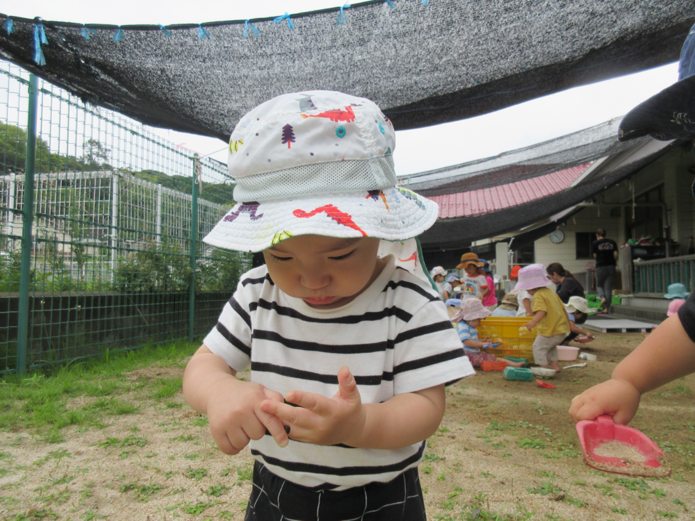 園庭遊びの様子